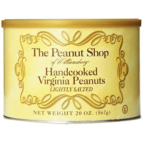 The Peanut Shop Of Williamsburg Handcooked Virginia Peanuts, Lig