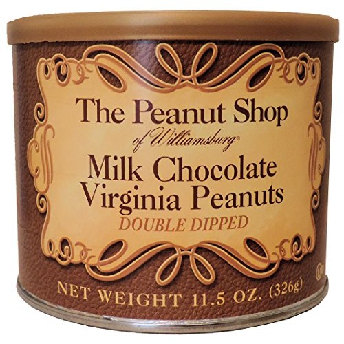 The Peanut Shop of Williamsburg Milk Chocolate Virginia Peanuts ...