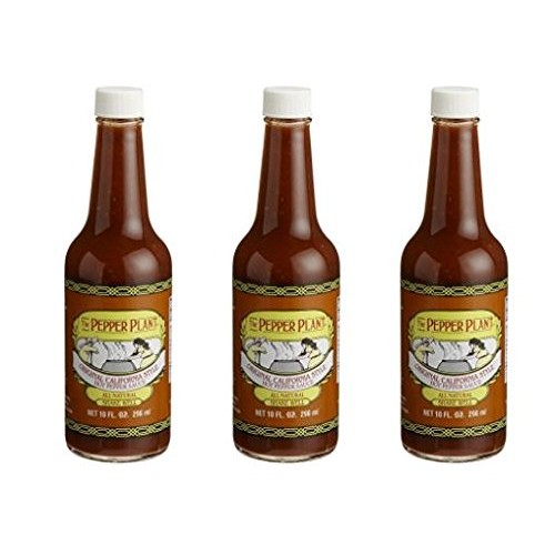 Pepper Plant Original Hot Pepper Sauce, 10 Oz Pack Of 3
