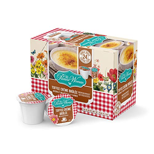 The Pioneer Woman Flavored Coffee Pods, Toffee Crème Brulee, Cre