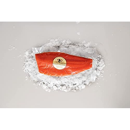 Wild Alaskan Sockeye Salmon Fillets 10lbs Box - Fillets 7-8 Who...