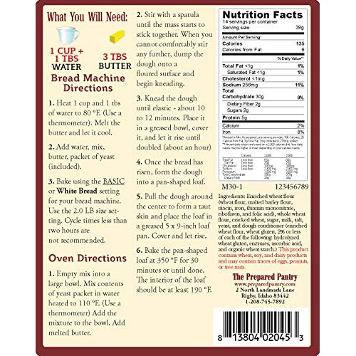 The Prepared Pantry Big Sky Cracked Wheat Bread Mix; Single Pack