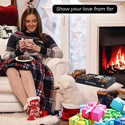 Pretzel Plate Gourmet Chocolate Covered Pretzels Perfect For Cor