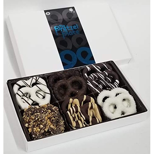 Pretzel Plate Gourmet Chocolate Covered Pretzels Perfect For Cor