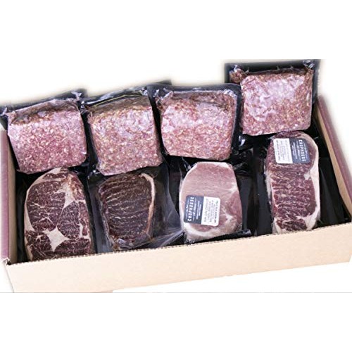 Premium Beef &Amp; Pork Combo Box 16 Piece Precision Cut Steaks &Amp;