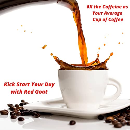 The Red Goat Whole Bean Strong Coffee | Extreme-Caffeine Coffee
