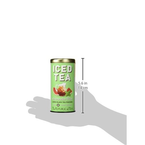 Republic Of Tea Iced Tea Watermelon Mint, 8 Ct