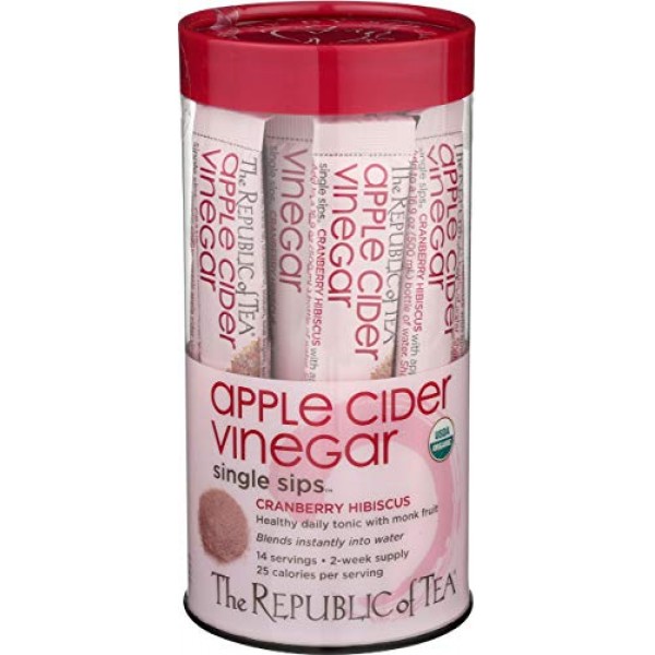 The Republic Of Tea Apple Cider Single Sips, 14 Single Sips