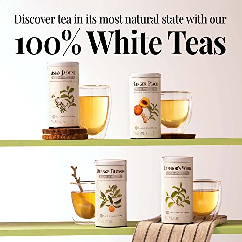 The Republic Of Tea Asian Jasmine White Tea, 50-Count