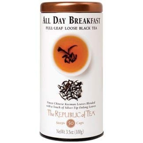 The Republic Of Tea Black Full-Leaf Loose Tea All Day Breakfast