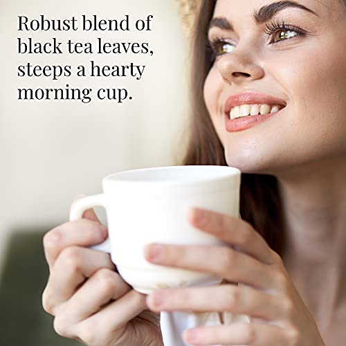 The Republic of Tea British Breakfast Black Full-Leaf Loose Tea,...