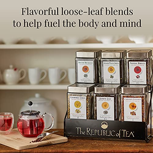 The Republic of Tea British Breakfast Black Full-Leaf Loose Tea,...