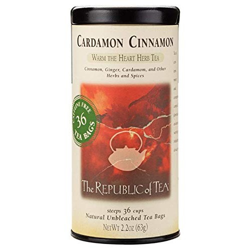 The Republic Of Tea Cardamon Cinnamon Tea, 36-Count