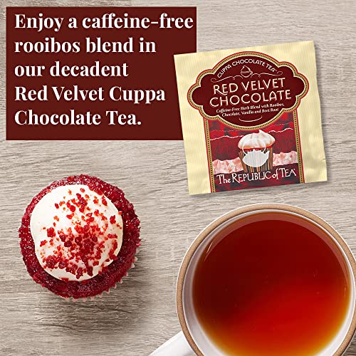 The Republic of Tea – Cuppa Chocolate Tea Assortment Gift 24 In...