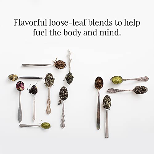 The Republic of Tea Ginger Peach Black Full-Leaf Loose Tea 3.5 o...