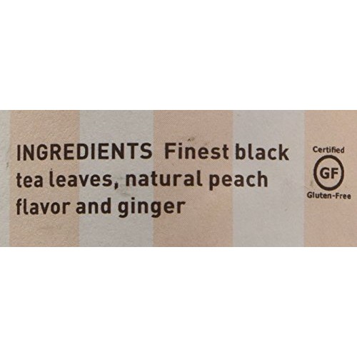 The Republic Of Tea Ginger Peach Black Iced Tea, 8 Large Iced Te