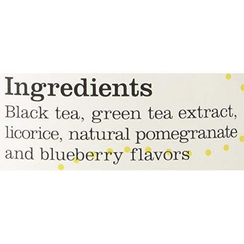 The Republic Of Tea Hicaf Pom-Berry Black Tea, 50 Tea Bags, High