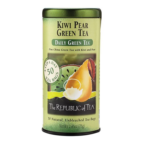 The Republic Of Tea, Kiwi Pear Tea, 50-Count