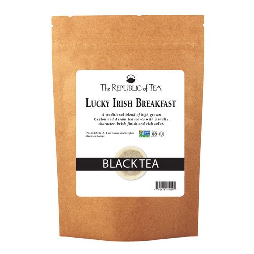 The Republic Of Tea Lucky Irish Breakfast Tea, 50 Tea Bags, Trad