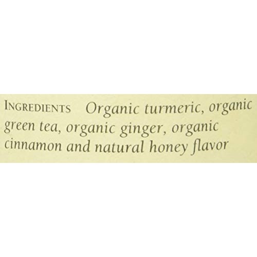 The Republic Of Tea Organic Turmeric Ginger Green Tea, 50 Tea Ba