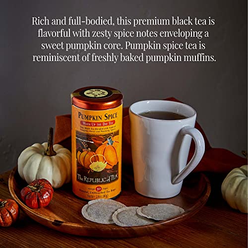 The Republic of Tea Pumpkin Spice, 50 Tea Bags