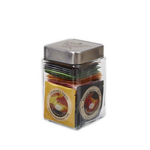 The Republic Of Tea Ultimate Decaf/Herbal Tea Bag Assortment Jar