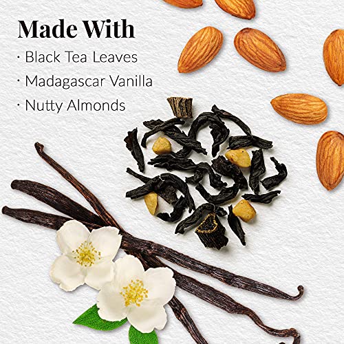 The Republic Of Tea Vanilla Almond Full-Leaf Loose Black Tea 3.5