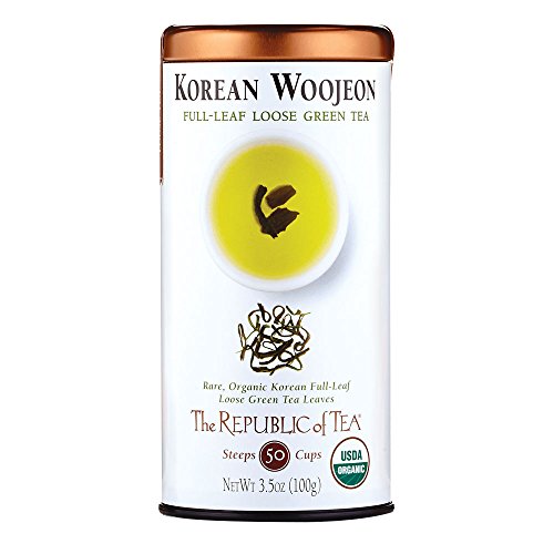 The Republic Of Tea Woojeon Tea, 3.5 Ounces/ 50-60 Cups
