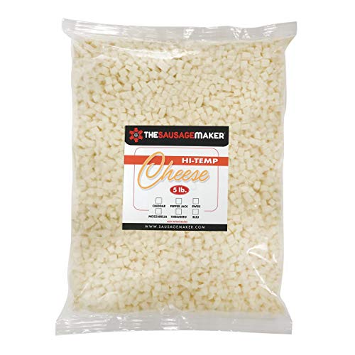 High Temperature Mozzarella Cheese for Sausage Making - 5 lbs. -...