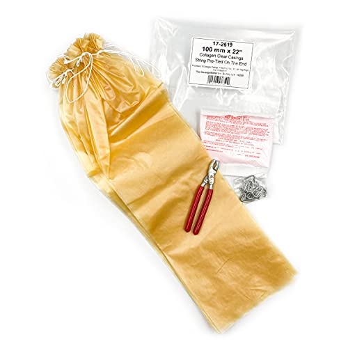 The Sausage Maker - 100Mm 3 7/8 X 22 Collagen Casing Kit - I