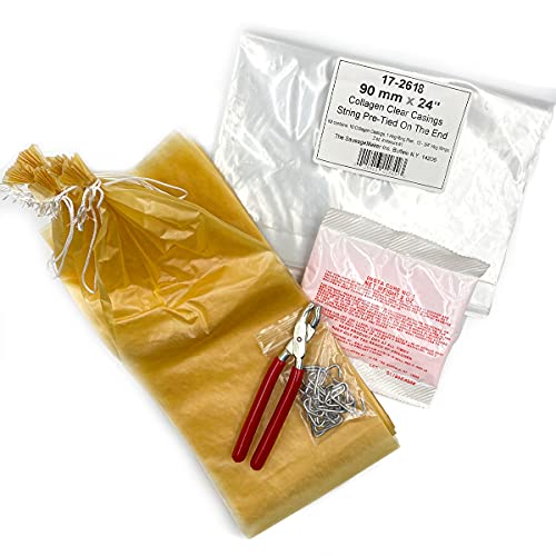 The Sausage Maker - 90Mm 3 1/2 X 24 Collagen Casing Kit - In