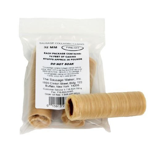 The Sausage Maker - Fresh Collagen Sausage Casings, 32Mm 1 1/4