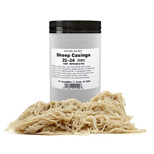 The Sausage Maker - Natural Sheep Sausage Casings, 22-24Mm 7/8