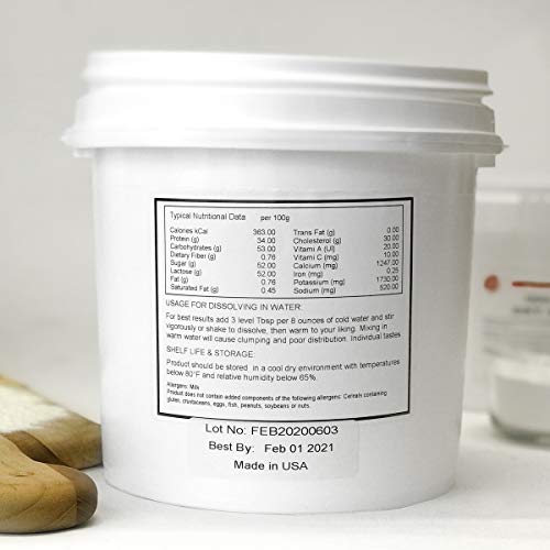Non Fat Dry Milk, 5 Lbs Non Fat Dry Milk, 5 Lbs