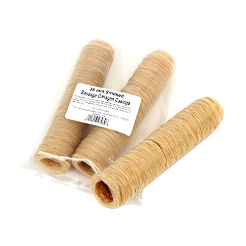 The Sausage Maker - Smoked Collagen Sausage Casings, 38Mm 1 1/2