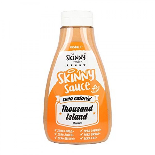 Skinny Food Zero Calorie Skinny Sauce- Thousand Island 425ml