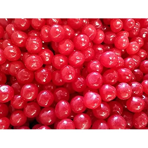 The Snackery Cherry Sours Chewy Candy Balls, Red Tart Bulk Candy