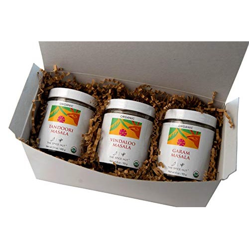 Flavors Of India, 3 Blend Gift Set Sampler, Salt Free, 12 Ounces