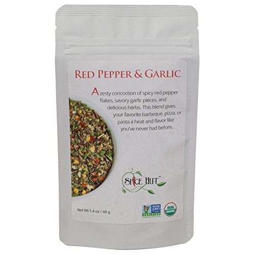 The Spice Hut Organic Red Pepper &Amp; Garlic Seasoning, Bold &Amp; Deli
