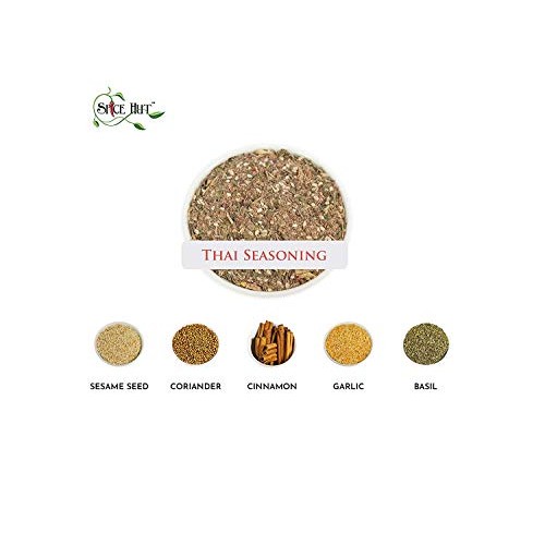 The Spice Hut Organic Thai Seasoning, Savory &Amp; Spicy Blend For T