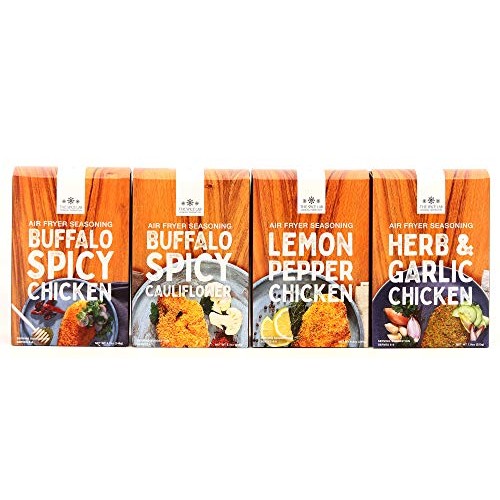 The Spice Lab Air Fryer Kit – Panko Buffalo Spicy Cauliflower, T