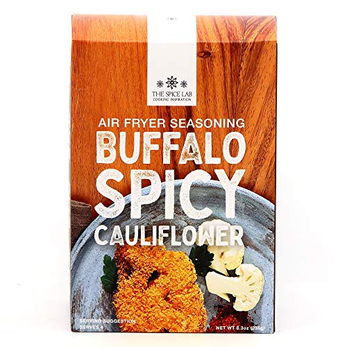 The Spice Lab Air Fryer Kit – Panko Buffalo Spicy Cauliflower, T