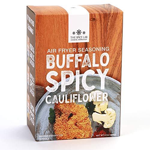 The Spice Lab Air Fryer Kit – Panko Buffalo Spicy Cauliflower, T