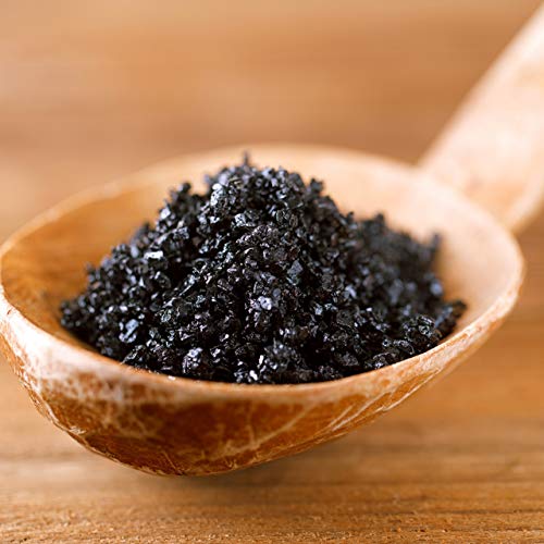 The Spice Lab Black Salt - Real Hawaiian Black Lava Salt - Fine