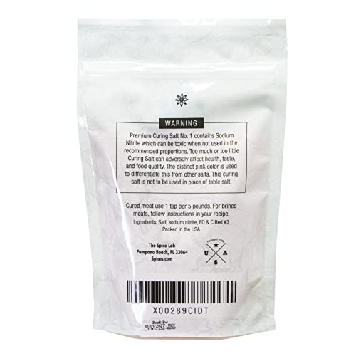 The Spice Lab Curing Salt #1 1 Pound Pink Curing Salt For Mea