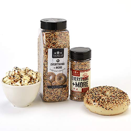 The Spice Lab Everything Bagel Seasoning Blend – 4.6 Oz. Shaker