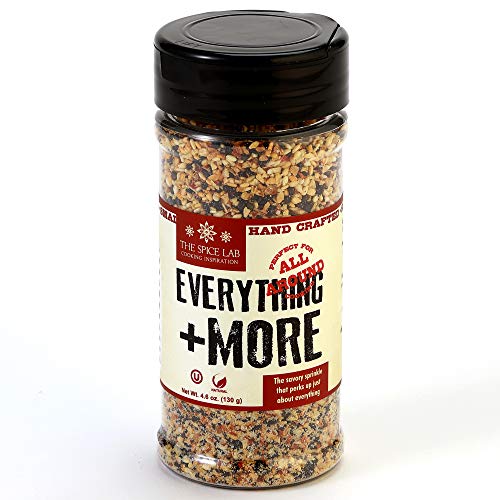 The Spice Lab Everything Bagel Seasoning Blend – 4.6 Oz. Shaker