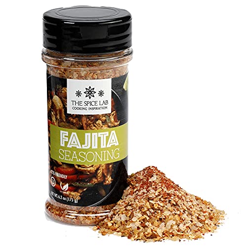 The Spice Lab Fajita Seasoning - Gluten Free Grilled Chicken & C...