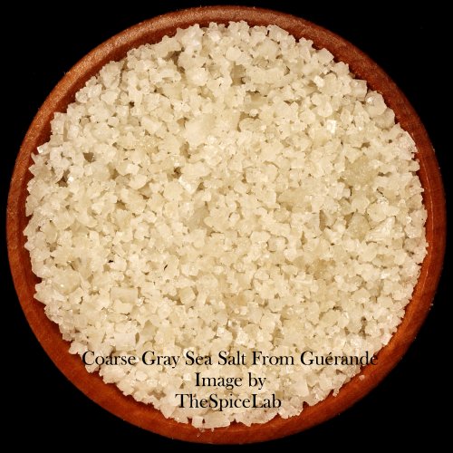The Spice Lab French Grey Coarse Sea Salt - 1 Lb Bag Natural,