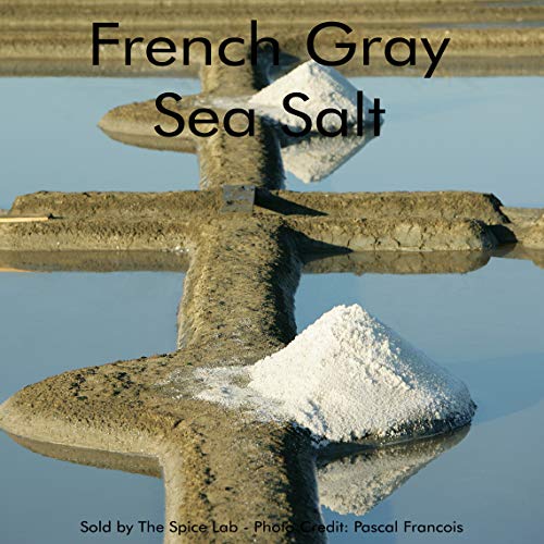 The Spice Lab French Grey Coarse Sea Salt - 1 Lb Bag Natural,